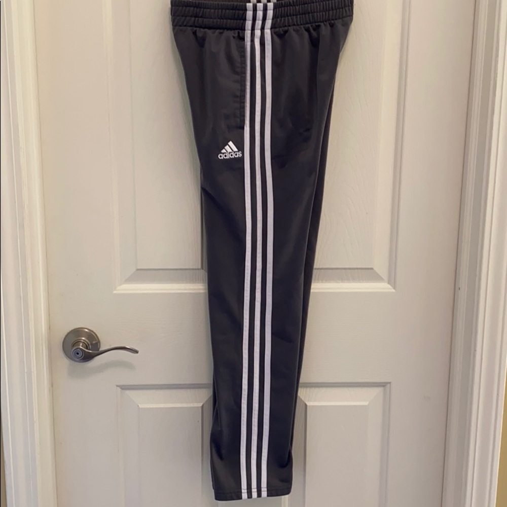 Adidas boys athletic pants; size M (10/12)